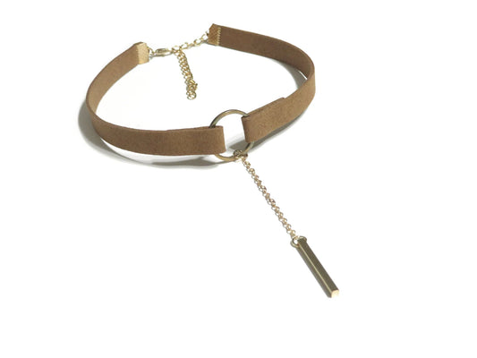 Suede Choker Necklace