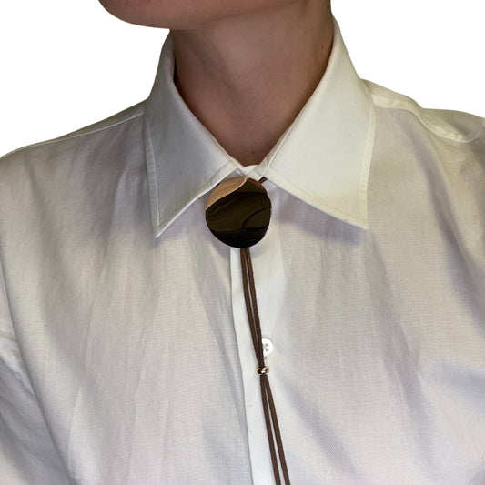 Placca dorata_Laccio Boheme Sfera di luce