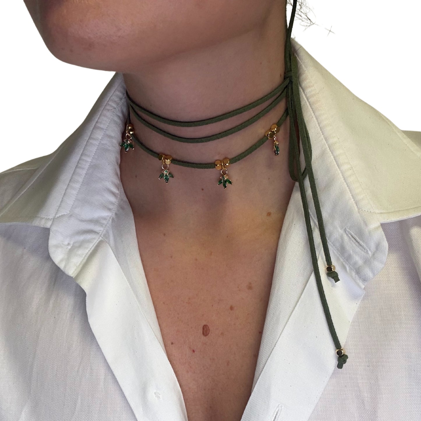 Foglie verdi_Laccio Boheme Bosco Incantato